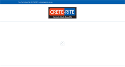 Desktop Screenshot of crete-rite.com