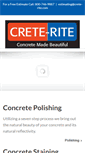 Mobile Screenshot of crete-rite.com